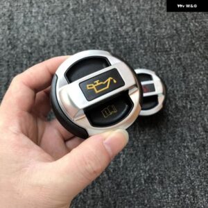 クロームオイル タンクキャップ オイル フィルター キャップ スイッチ アウディ R8 A4 A6 Q3 Q5 TT VW PASSAT CC B7 R20 R36 GTI 420 103 485 B