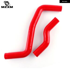 1995-2000 トヨタ カローラ AE101G AE111 4AGE 20V シリコン ラジエーター ホースキット 1996-99 - Red