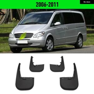 メルセデス ベンツ ヴィト ビアノ V クラス 2006~2020 2021 2022 W639 W447 フェンダー マッド フラップ スプラッシュガード マッドガード マッド フラップ - 2006-2011