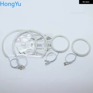 シボレー シボレー カマロ 2010 - 2013 SMD LED エンジェルアイキット 超高輝度ライト DRL デイタイム ランニングライト - without line