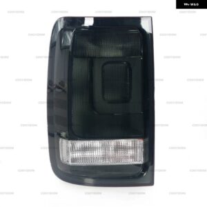 フォルクスワーゲン アマロック UTE ピックアップ 2010-2015-18 リア テールライト ウィンカーライト アセンブリ ブレーキランプ バルブ 無 - Black Shell-Left