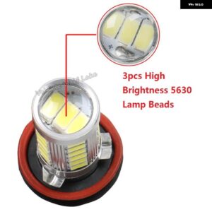 車用ライト BMW X3 E83 2004-07 カー スタイリング フロント LED フォグランプ 電球 付き - 2 pc Led Bulbs