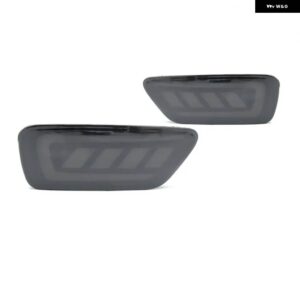 LED テールライト ジープ グランド チェロキー 2011-2022 リア バンパー リフレクター ストップブレーキ ウィンカーライト ジープ コンパス 2011-2017 - Black lens