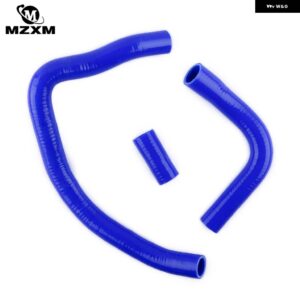 2004-2007年式 カワサキ NINJA ZX10-R ZX1000 シリコン ラジエーター 冷却ホースキット に適合 - Blue