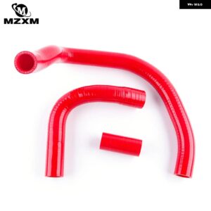 2004-2007年式 カワサキ NINJA ZX10-R ZX1000 シリコン ラジエーター 冷却ホースキット に適合 - Red