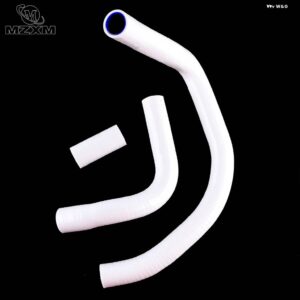 2004-2007年式 カワサキ NINJA ZX10-R ZX1000 シリコン ラジエーター 冷却ホースキット に適合 - WHITE