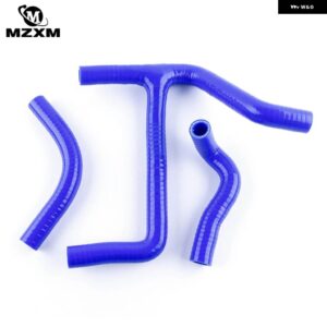 2008-2014 スズキ RMZ450 RMZ 450 RMX450Z シリコン ラジエーター Y ホース パイプ キット 2009-13 - Blue