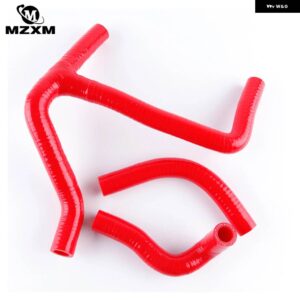 2008-2014 スズキ RMZ450 RMZ 450 RMX450Z シリコン ラジエーター Y ホース パイプ キット 2009-13 - Red