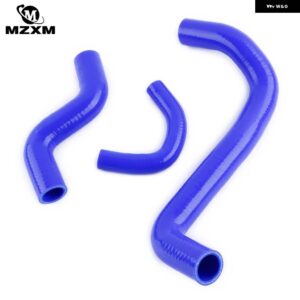 シリコン ラジエーター クーラントホースキット 1992-2003 日産 マイクラ マーチ K11 1.3L CVT ECVT AT - Blue