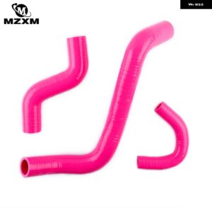 シリコン ラジエーター クーラントホースキット 1992-2003 日産 マイクラ マーチ K11 1.3L CVT ECVT AT - Pink