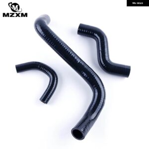 シリコン ラジエーター クーラントホースキット 1992-2003 日産 マイクラ マーチ K11 1.3L CVT ECVT AT - black