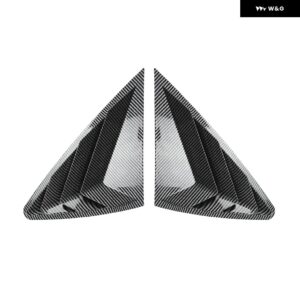 メルセデス ベンツ GLC クーペ C254 2024+ AMG リアウィンドウ クォーターシャッター ルーバーカバー サイドベント トリム ベントカーアクセサリー - Carbon Look