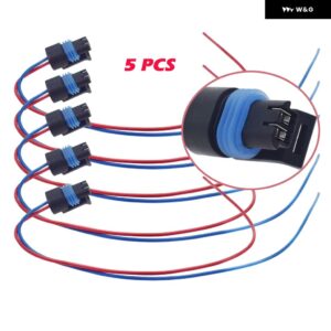 冷却水温度センサープラグコネクタ4L80Eスピードセンサー シボレー GMCビュイックGM TPI TBI LT1 LS1 LS2 88987993 23515251 - 5 PCS
