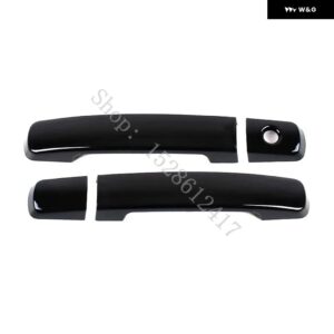日産 パスファインダー R51 2005 2006 2007~2012 ABS カーアクセサリー ドアハンドル ボウル ドアハンドル カバー カバー トリム - Glossy Black