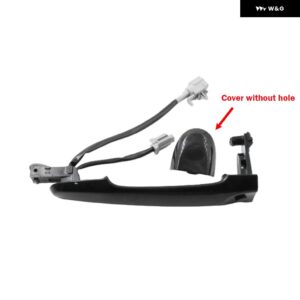 日産 ジューク 2010-2019 フロントアウトサイド ドアハンドル O/S 運転席右側 キーレスエントリー 80644-3WC2A 80640-3WC2A 80644-1FE0A - B without hole