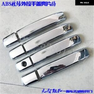 日産 キャシュカイ J10 2007 2008~2015 ABS クローム ドアハンドル カバー カバー トリム カーアクセサリー - silver2