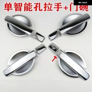 日産 キャシュカイ J10 セントラ アルティマ クエスト マキシマ フロンティア クロームデコレーション ドアハンドル カバー トリム 2005-2008 - F