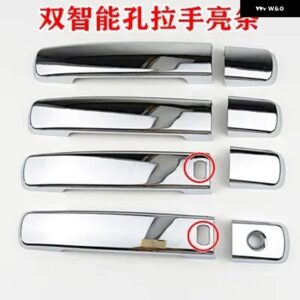 日産 キャシュカイ J10 セントラ アルティマ クエスト マキシマ フロンティア クロームデコレーション ドアハンドル カバー トリム 2005-2008 - c