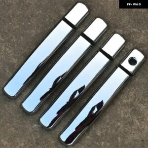 日産 キャシュカイ J10 デュアリス 2007 - 13 スマート ドアハンドル + ドアボウルカバー カップ トリム キーアクセサリー - 1