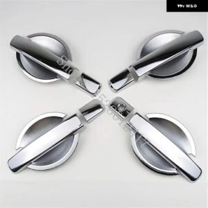 日産 キャシュカイ J10 2007 2008 2009~2015 ABS カーアクセサリー ドアハンドル ボウル ドアハンドル カバー カバー トリム - silvery8
