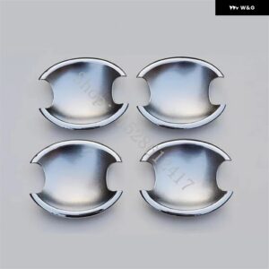 日産 キャシュカイ J10 2007 2008 2009~2015 ABS カーアクセサリー ドアハンドル ボウル ドアハンドル カバー カバー トリム - silvery