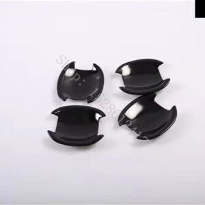 日産 ジューク 2011 - 14 光沢ブラック ドアハンドル カバー トリム デコレーション ドアハンドル ボウル ステッカー アクセサリー - Glossy Black