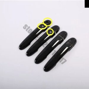 日産 キューブ Z12 2009 - 12 2012~2017 クローム カー ドアハンドル カバー トリム ステッカー カー スタイリング アクセサリー - 3