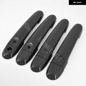 日産 キューブ Z12 2009 - 12 2012~2017 クローム カー ドアハンドル カバー トリム ステッカー カー スタイリング アクセサリー - 13