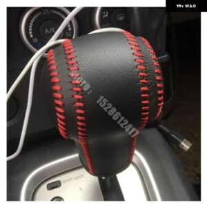 日産 キャシュカイ J10 2008 2009 2010 ~ 2015 オートマチックトランス ミッション レザー ギア シフト カバー ギア レバー カバー カーアクセサリー - 1PCS4