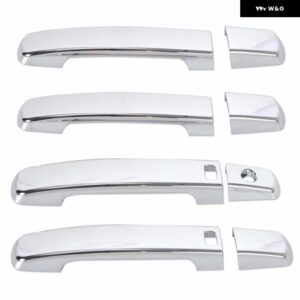 日産 キャシュカイ 2007-2013 日産 アルティマ 2007-2012 日産 セントラ 2007-2011 ABS クローム ドアハンドル カバー トリム スタイリング - handle 2 buttons