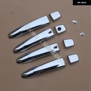 日産 セントラ B17 2014 - 16~2019 ABS ドアハンドル ボウル ドアハンドル カバー カバー トリム カーアクセサリー - 2