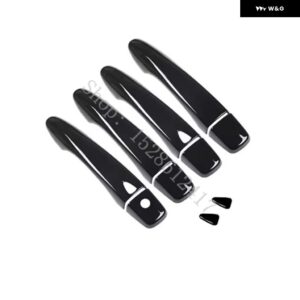 日産 キャシュカイ J11 2015 - 19~2021 クローム カー ドアハンドル カバー ステッカー スタイリング アクセサリー - 6