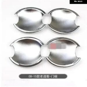 日産 キャシュカイ J10 カー スタイリング ABS クローム ドアハンドル ボウル ドアハンドル カバー カバー トリム 2008-2015 - c