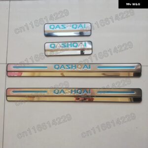 日産 キャシュカイ J10 J11 2007-2013 2014-2019 ステンレス ドアシル スカッフプレート カバー トリム カー スタイリング - J10