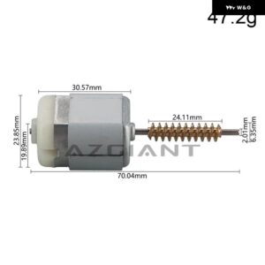 日産 ESL ELV 車用 ステアリングホイール コラムラッチロック アクチュエーター カーボンブラシモーターDCリペアキット 電子 エンジン - D