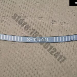 日産 X-TRAIL T32 2014- 2021 リア スタイリング ステンレス リア バンパー プロテクター シル トランク トレッドプレート トリム - 2