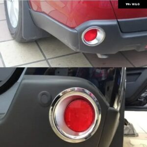 日産 X-TRAIL T31 2008 2009 2010 ABS フロント リア フォグランプ ランプカバー トリム フォグランプ モールディングガーニッシュ ベゼル プロテクター - 2