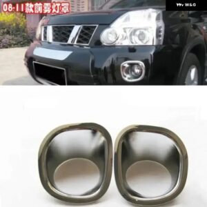 日産 X-TRAIL T31 2008 2009 2010 ABS フロント リア フォグランプ ランプカバー トリム フォグランプ モールディングガーニッシュ ベゼル プロテクター - 1