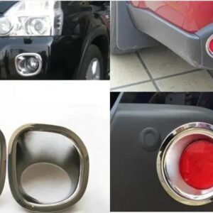 日産 X-TRAIL T31 2008 2009 2010 ABS フロント リア フォグランプ ランプカバー トリム フォグランプ モールディングガーニッシュ ベゼル プロテクター - 3