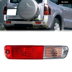 三菱 モンテロ パジェロ ショーグン V73 V75 V77 2003-2006 リア バンパー リフレクター ライト テールシグナルランプ MN13377 MN133776 - Right Side