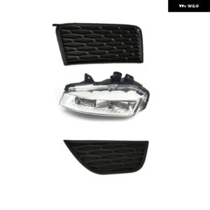 LED ヘッドライト ランドローバー レンジローバー イヴォーク 2011 2012 2013-2015 フォグランプ デイタイム ランニングライト フォグランプ カバー グリル - Only 1 Left8