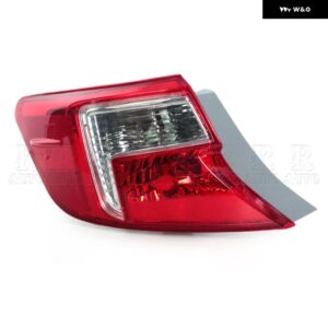 テールライト ブレーキランプ ウィンカーライト カーライト テールランプ アセンブリ トヨタ カムリ ACV51 2012-2014 8156006470 81590-06380 - Outside Left