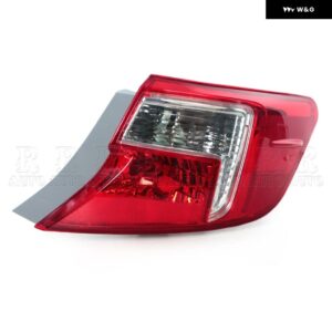 テールライト ブレーキランプ ウィンカーライト カーライト テールランプ アセンブリ トヨタ カムリ ACV51 2012-2014 8156006470 81590-06380 - Outside Right