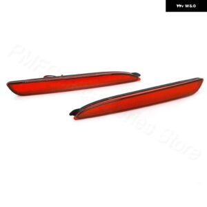 LED車リア バンパー リフレクター ブレーキライト ブレーキランプ ドライビングライト ランプカー スタイリング マツダ 3 2010 - 13車 - Red Shell