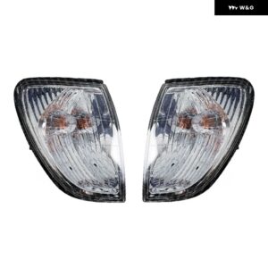 車用フロント ウィンカーライト トヨタ ランドクルーザー FJ100 1998 - 02 LC100 コーナーランプ 81521-60360 81511-60490 - Left and Right