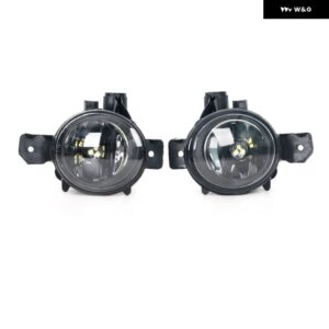 車用フロントLED フォグランプ 電球 付き BMW 1シリーズ E82 E87 E88 X3 E83 X5 E70 63176924655 63176924656 カー スタイリング アセンブリ ランプ - LED Pair