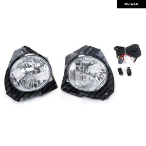 フォグランプ ヘッドライト トヨタ ハイラックス ヴィーゴ MK6 2008 - 11 車用 フォグランプ 電球 付き ドライビングランプ カーアクセサリー - 1 Set with wire