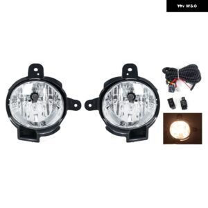 フォグランプ トヨタ ハイラックス ヴィーゴ MK6 2008 - 11 フォグライト ヘッドライト 車用 フォグランプ 電球 付き ドライビングランプ - 1 Set with wire