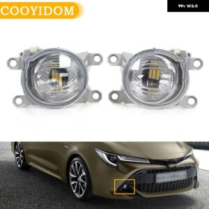LED フォグランプ フォグランプ フロント バンパー ライト ドライビングライト フロントLED フォグランプ トヨタ カローラ2019 - 21 - Left and Right