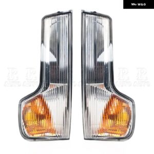 イヴェコ デイリー 2015-2018 2019 2020 車用 バックミラー ウィンカーランプ リピーターランプ ウィンカー フラッシュライト サイドミラー ランプ - 1 Left and 1 Right